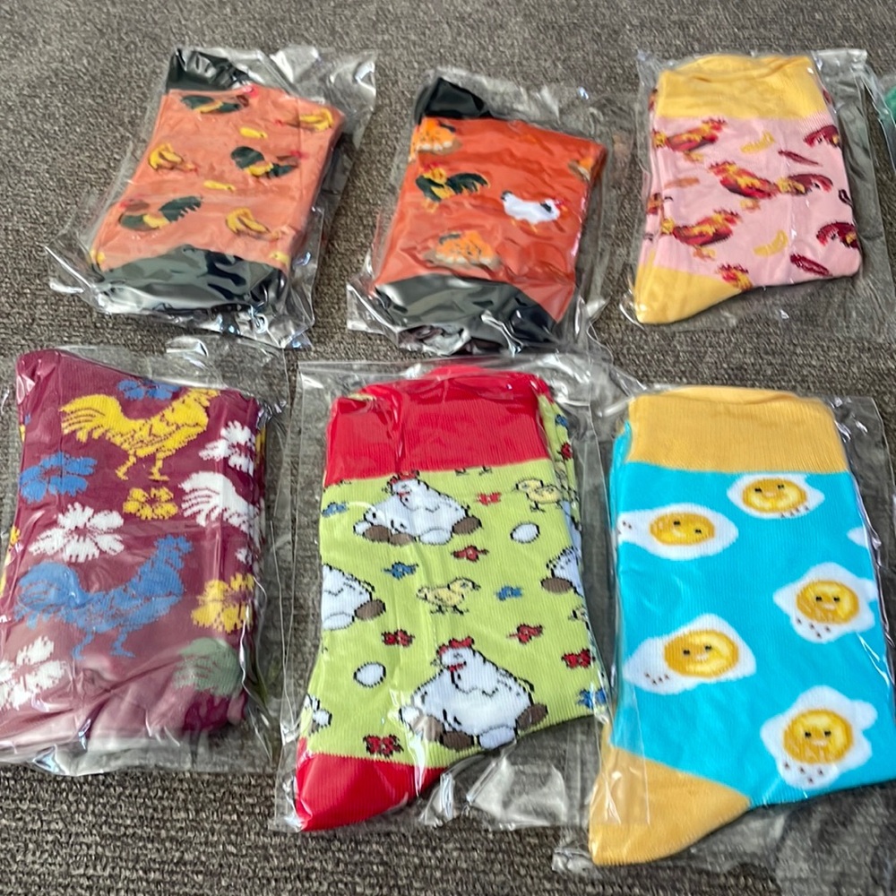 12 pairs of socks
